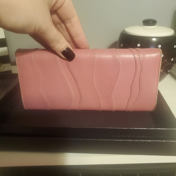 Pink Prada double snap wallet - Picture 3 of 12